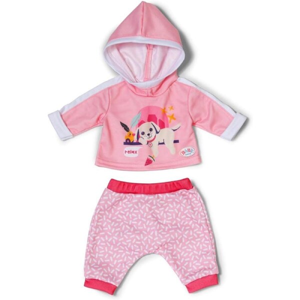 Baby Born Jogging Suit Pink 43cm