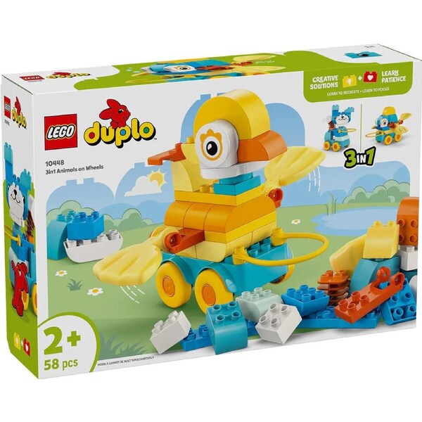 Lego Duplo - 3 In 1 Animals on Wheels