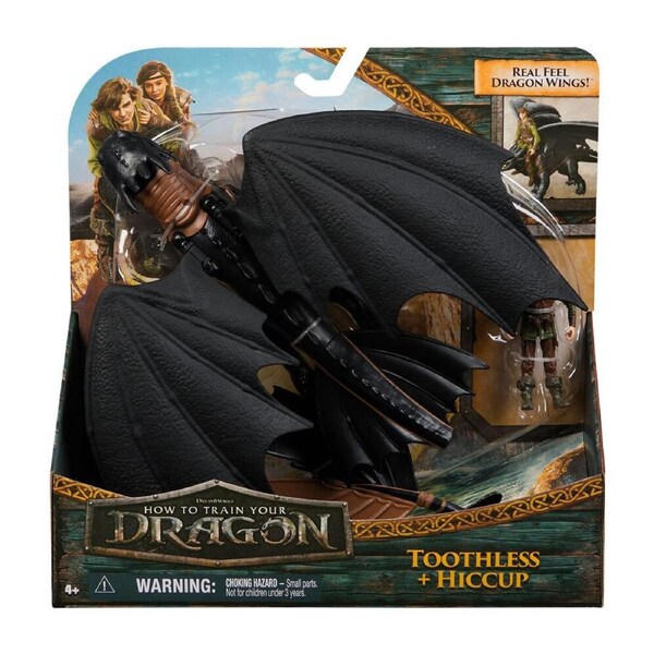 How To Train Your Dragon - Toothless and Hiccup