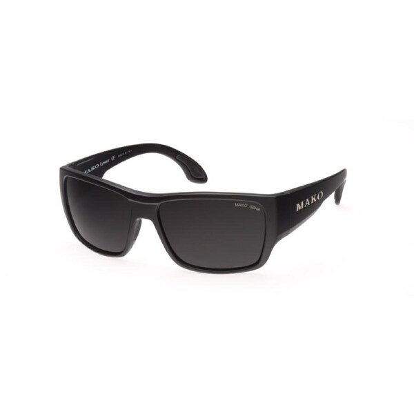 MAKO COVERT 9596 Matte Black Frame Grey HDIR Glass Lens Sunglasses