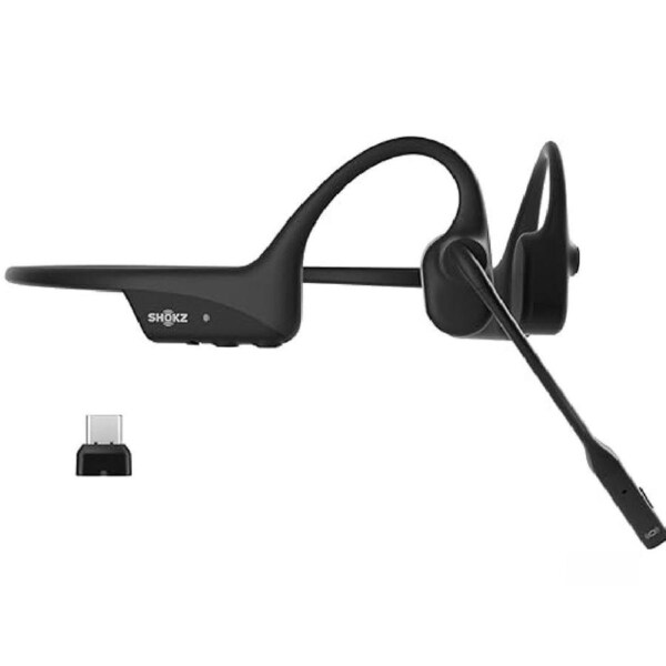 Shokz OpenComm2 UC Bone Conduction Headset USB-C - Black