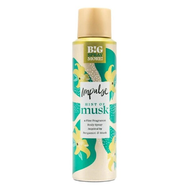 Impulse Body Spray Hint of Musk 150mL