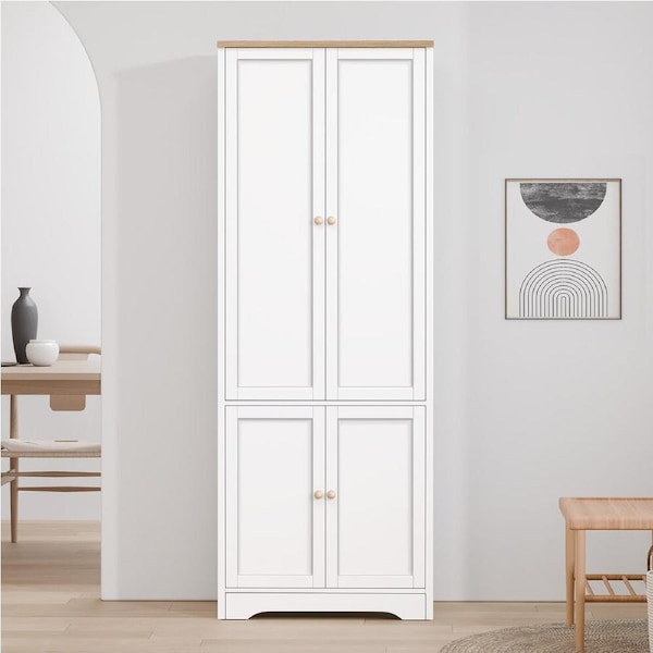 ALFORDSON Buffet Sideboard Cupboard Storage Cabinet Kitchen Hallway 184cm White