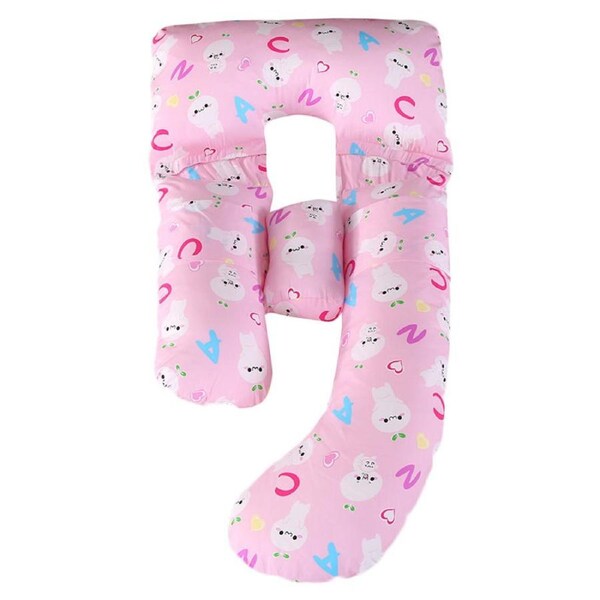 Catzon Pregnant Women Pillow U-Shaped for Side Sleeping Support Belly-13