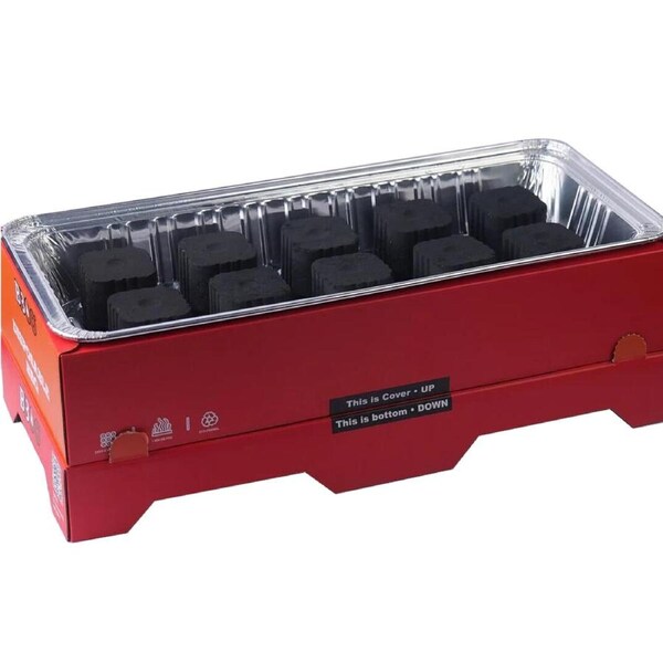 Portable Bamboo Charcoal BBQ Family Box Set