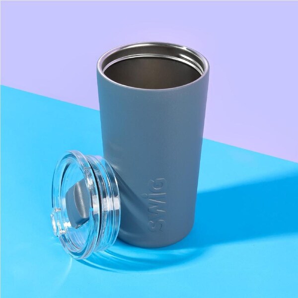 SWIG Coffee Tumbler Charcoal 350mL