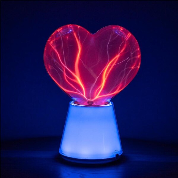 Plasma Heart Lamp Touch & Sound Reactive