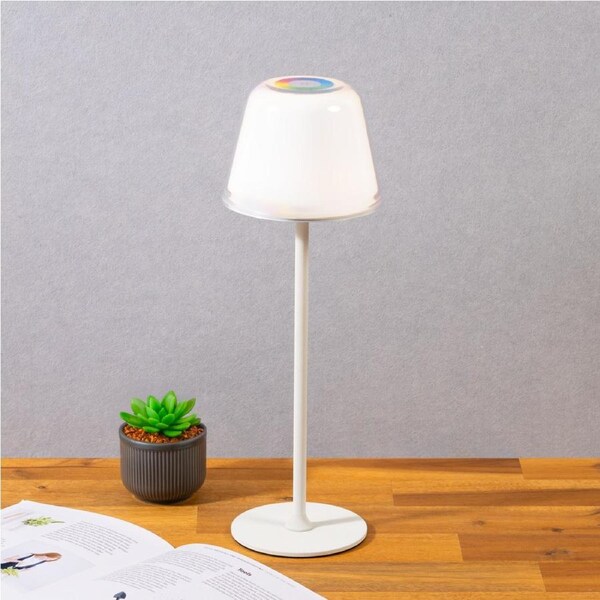 Multi Coloured Rechargeable Table Lamp