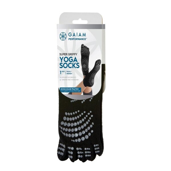 Gaiam Performance Grippy Yoga Socks