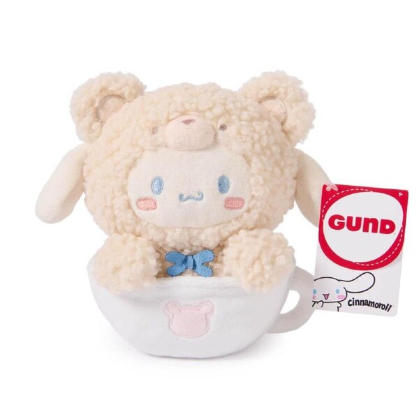 Hello Kitty and Friends Cinnamoroll Latte Bear Small 15cm Plush