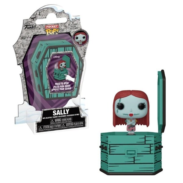 Nightmare Before Christmas Sally Coffin Poppers Pocket POP! Vinyl