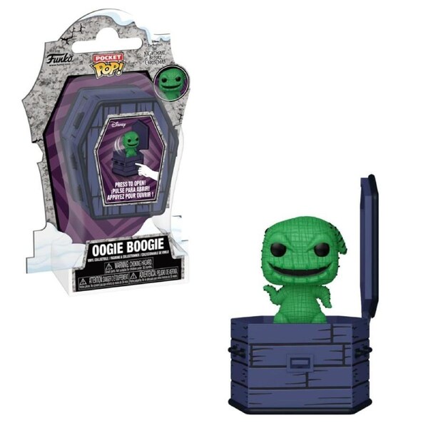 Nightmare Before Christmas Oogie Boogie Coffin Poppers Pocket POP! Vinyl