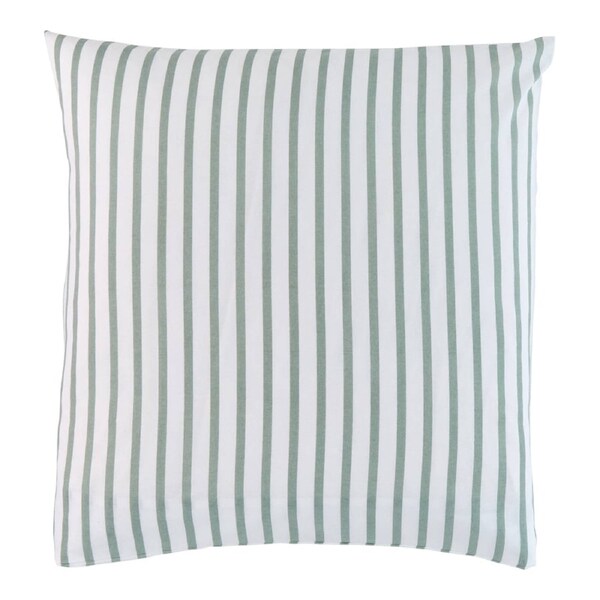 Adorn Living Stripe European Pillowcase - Sage