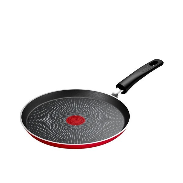 Tefal Pancake Pan Non-Stick - 25cm Aluminium Cooking Pan Egg Omelet Pan Crepe Steak Cooker