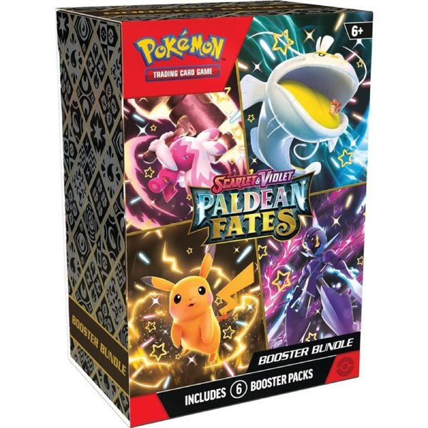 Pokemon TCG Scarlet & Violet Paldean Fates Booster Bundle