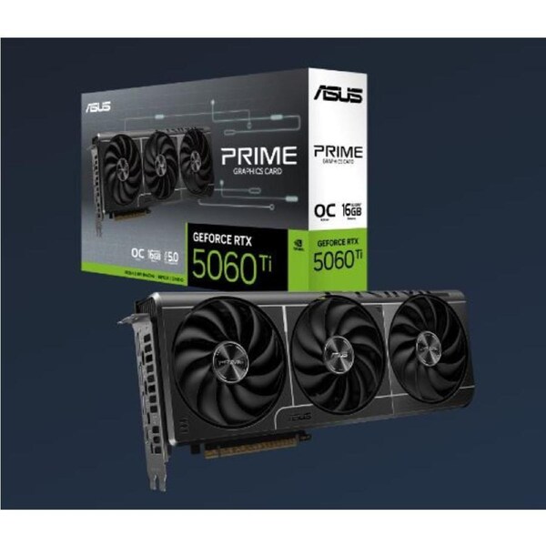 ASUS nVidia GeForce PRIME-RTX5060TI-O16G Ti 16GB GDDR7 OC Edition