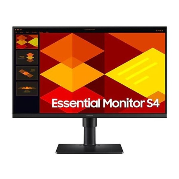 Samsung 24' S40GD FHD Monitor 1920 x1080 100Hz 16:9 250cd/m2 IPS 2xHDMI Tilt Pivot Swivel HAS VESA Viewing Angle Eye Saver & Game Picture Mode Black