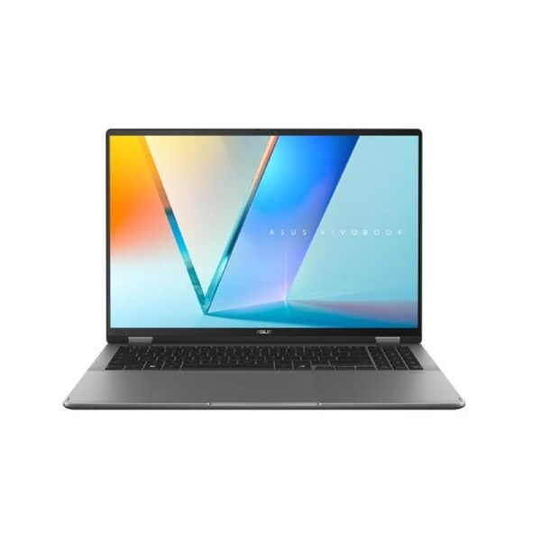 ASUS Vivobook 16 Flip INTEL CORE ULTRA 7 258V 16.0' 3K (2880 x 1800) OLED 16:10 aspect ratio LPDDR5X 32G [ON BD.] 1TB PCIEG4 Matte Grey Win11 Pro