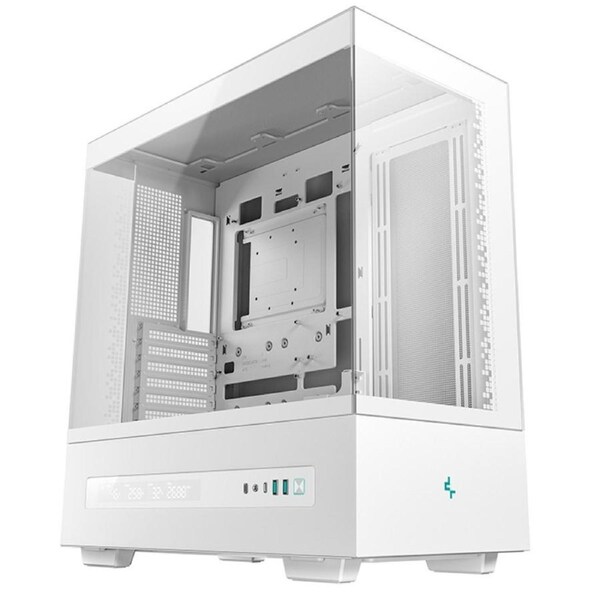 DeepCool CH690 DIGITAL WH Mid-Tower ATX Case Panoramic Design Support up