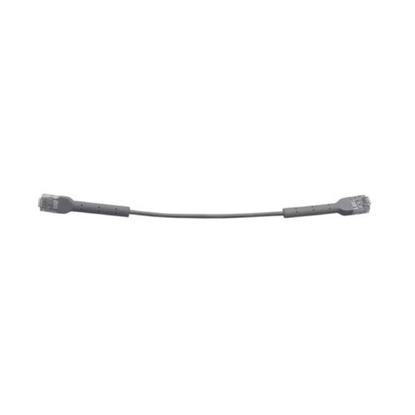 8ware Ultra-Thin Flexible CAT6 Cable 0.25M - Grey Colour 90 Angled RJ45