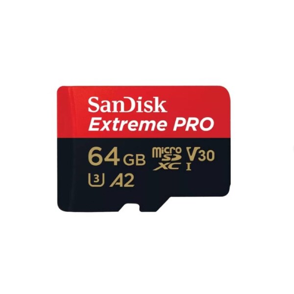 SanDisk Extreme PRO microSDXC UHS-I CARD - 64GB