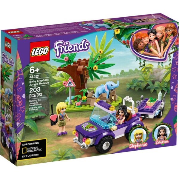 LEGO 41421 - Friends Baby Elephant Jungle Rescue