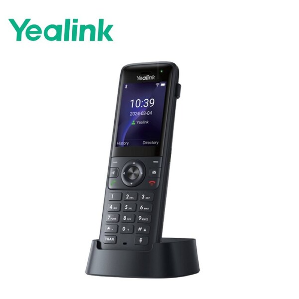 Yealink AX83H Handheld Wi-Fi IP Phone Wi-Fi 6 Bluetooth HD Audio Smart