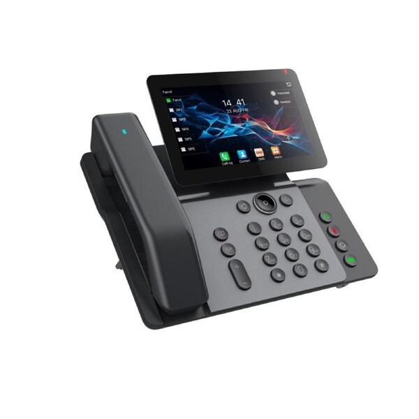 Fanvil V66 Pro Premium IP Phone, 20 SIP lines, HD voice, 7-inch high-definition color 'floating smart screen', built-in Bluetooth & Wi-Fi