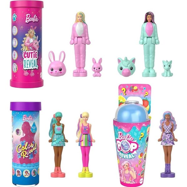 Barbie Mini Barbieland - Colour Reveal Mini 5 Pack