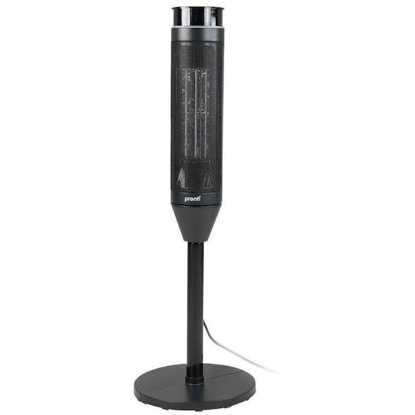 Pronti 2000w Electric Heater - Remote Fan Tower - Portable Oscillating Ceramic Heater- Timer and Remote Control