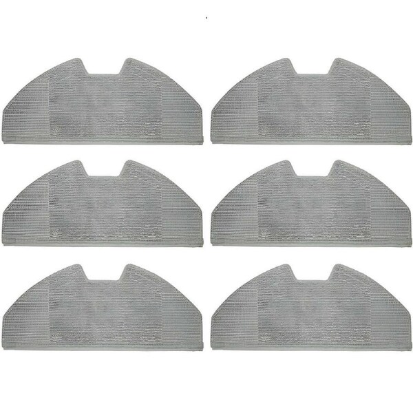 6 Mop Pads For eufy RoboVac X8 Pro & X8 Pro SES Series Robot Vacuums