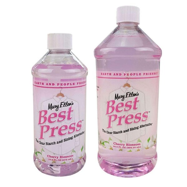 Mary Ellens Best Press Spray Starch Cherry Blossom 1L & 473ml