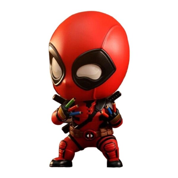 Deadpool W/ Pencils Cosbaby Hot Toys Comic Book Collectible Action Figure Toy