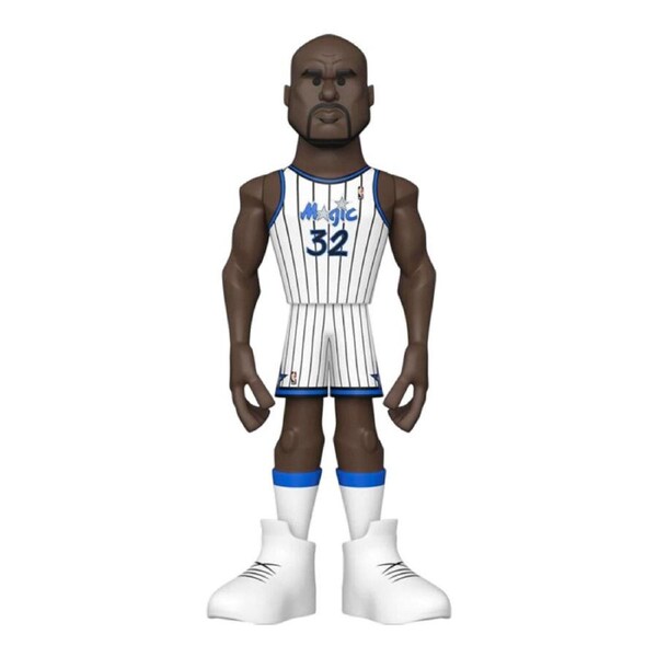NBA Basketball Shaq ONeal Orlando Magic Gold Sport Action Figure Toy 12in