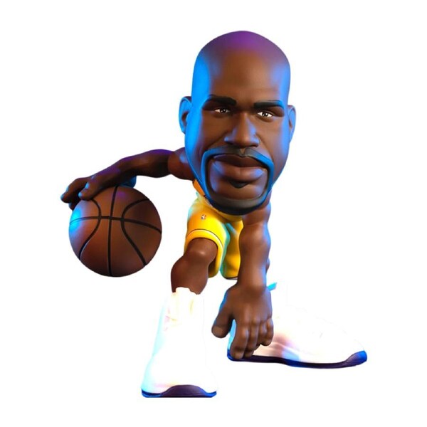 NBA Basketball Shaq ONeal LA Lakers Minis Legends Sport Action Figure Toy 6in