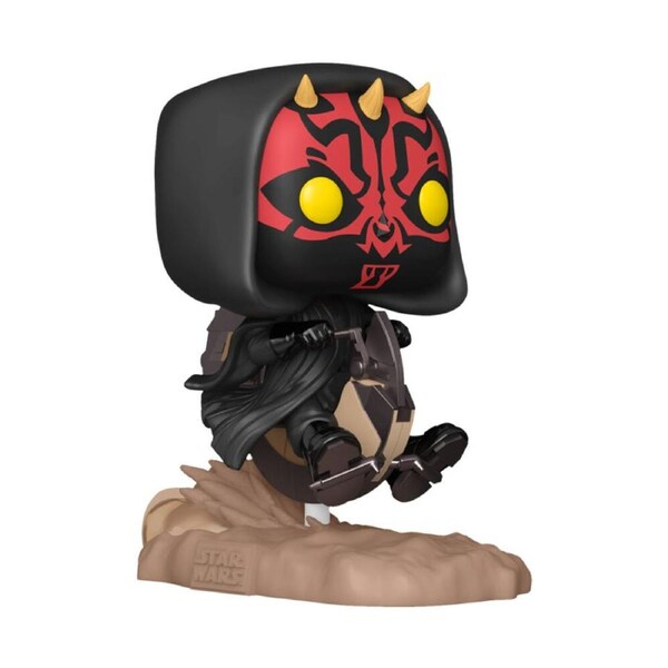 Star Wars Phantom Menace Darth Maul W/ Bloodfin 25th Anniv Pop Rides Vinyl Toy