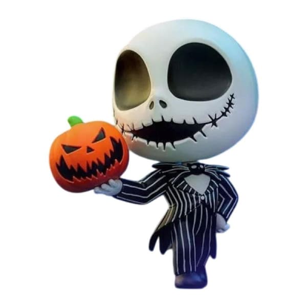 The Nightmare Before Christmas Jack Skellington Pumpkin Movie Action Figure Toy