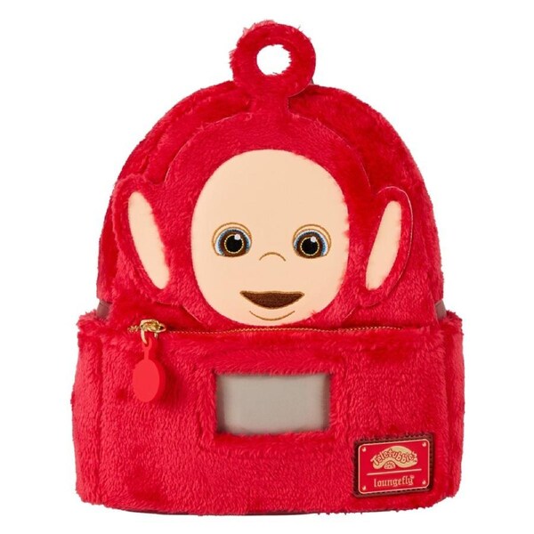 Loungefly Teletubbies Po 10 inch Faux Fur Mini Backpack