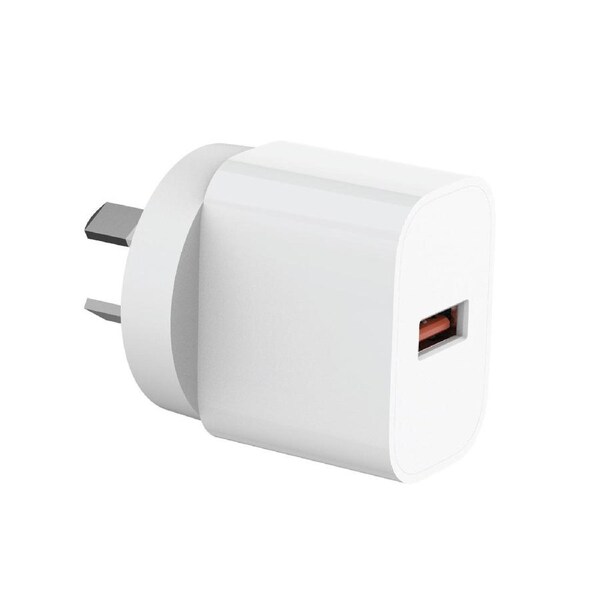 Laser USB A Wall Charger 18W QC3 Fast Charge Plug for iPhone Samsung Android