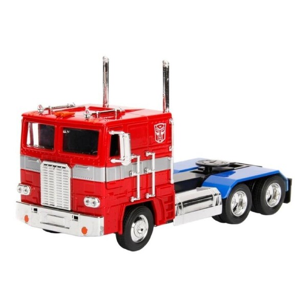 Transformers TV Optimus Prime G1 Hollywood Ride Truck Toy Figure 1:24 Scale