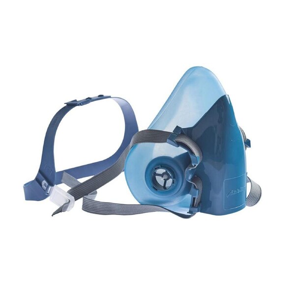 Safecorp Half Mask Respirator Kit w/ P2 Dust Safety Mask 17.5x13cm Blue
