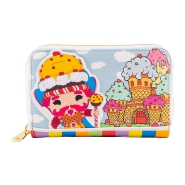 Candy Land Take Me To The Candy Zip Around Money Purse Bills/Card Organiser