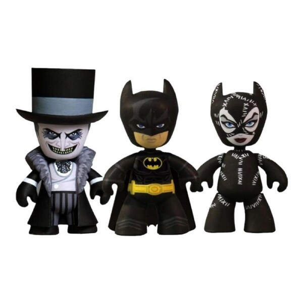 3pc Batman Returns 2" Mez-itz Kids/Adult Hero/Villain Figure Collectable Toy