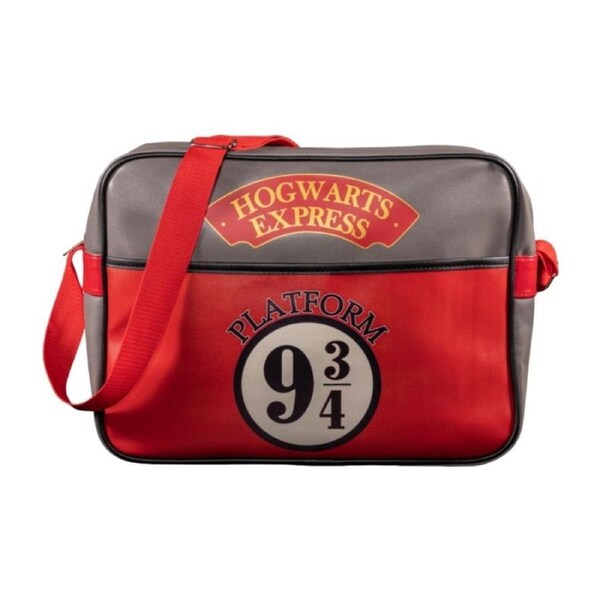 Harry Potter Movie Platform 9 3/4 Hogwarts Express Messenger Storage Bag Red