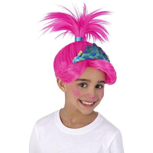 Trolls Band Together Poppy Wig