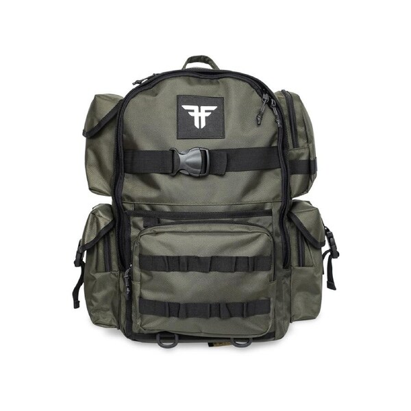 Fallen Footwear Skate Board Backpack 26L Large 49x32 Unisex - Olive / Black
