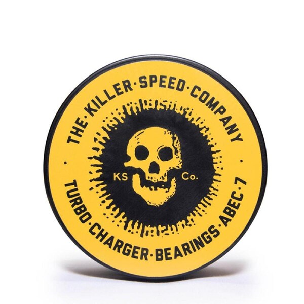 Set of 8 Killer Speed Co Skateboard Turbo Charger Bearings - Abec7 Hardware