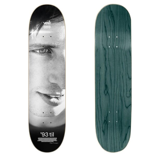 Verb Skateboard Deck X 93 Til Series Stefan Janoski Portrait 8.25 - Black/White