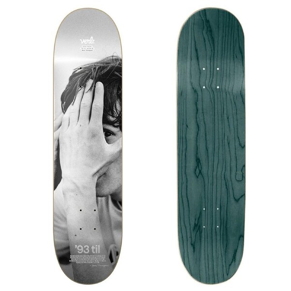 Verb Skateboard Deck X 93 Til Series Cairo Foster Portrait 8.25 - Black/White