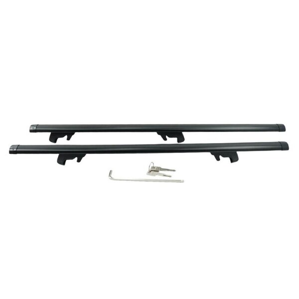 2 Pcs 53" Inch Cross Bar Roof Rack Fit For Ford Ranger For LDV T60 For Toyota Landcruiser 100 200 300 Series